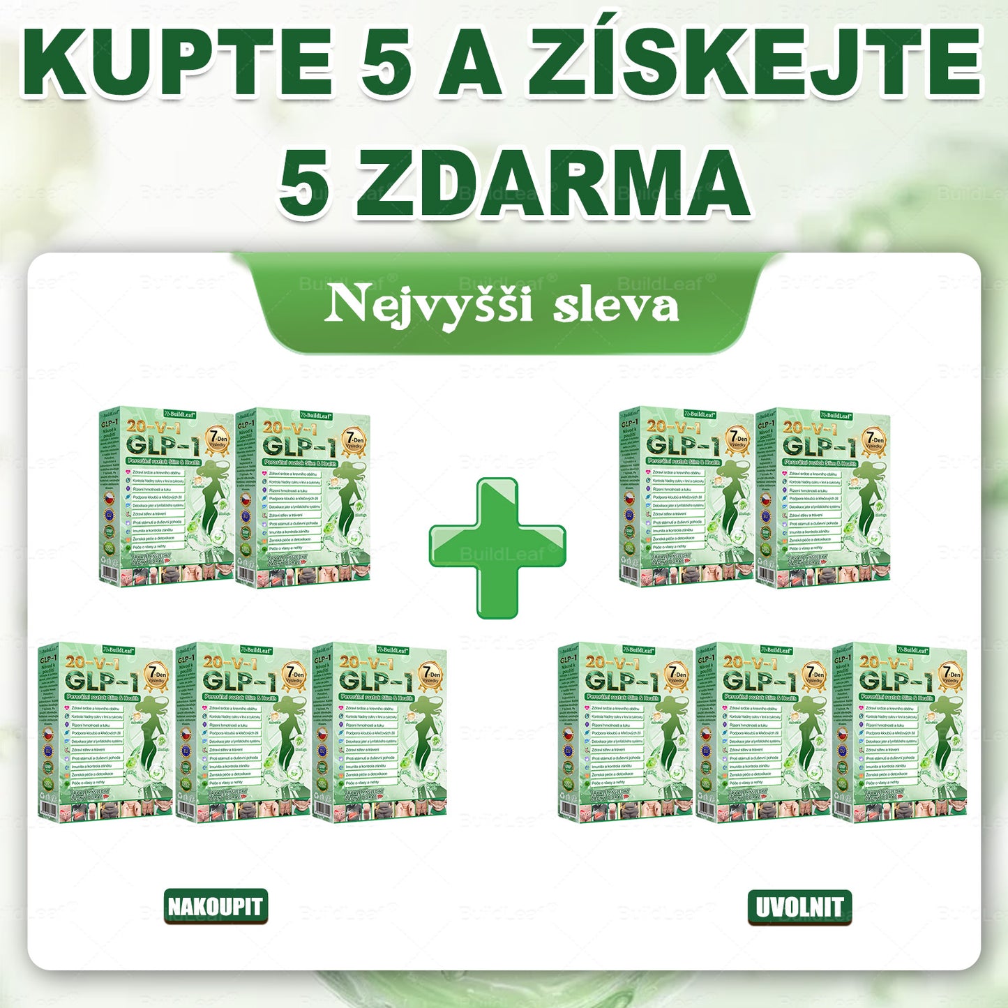 🍃Omezené zásoby! BuildLeaf®🎁Extra sleva 30%! Obnovte své tělo a zdraví.